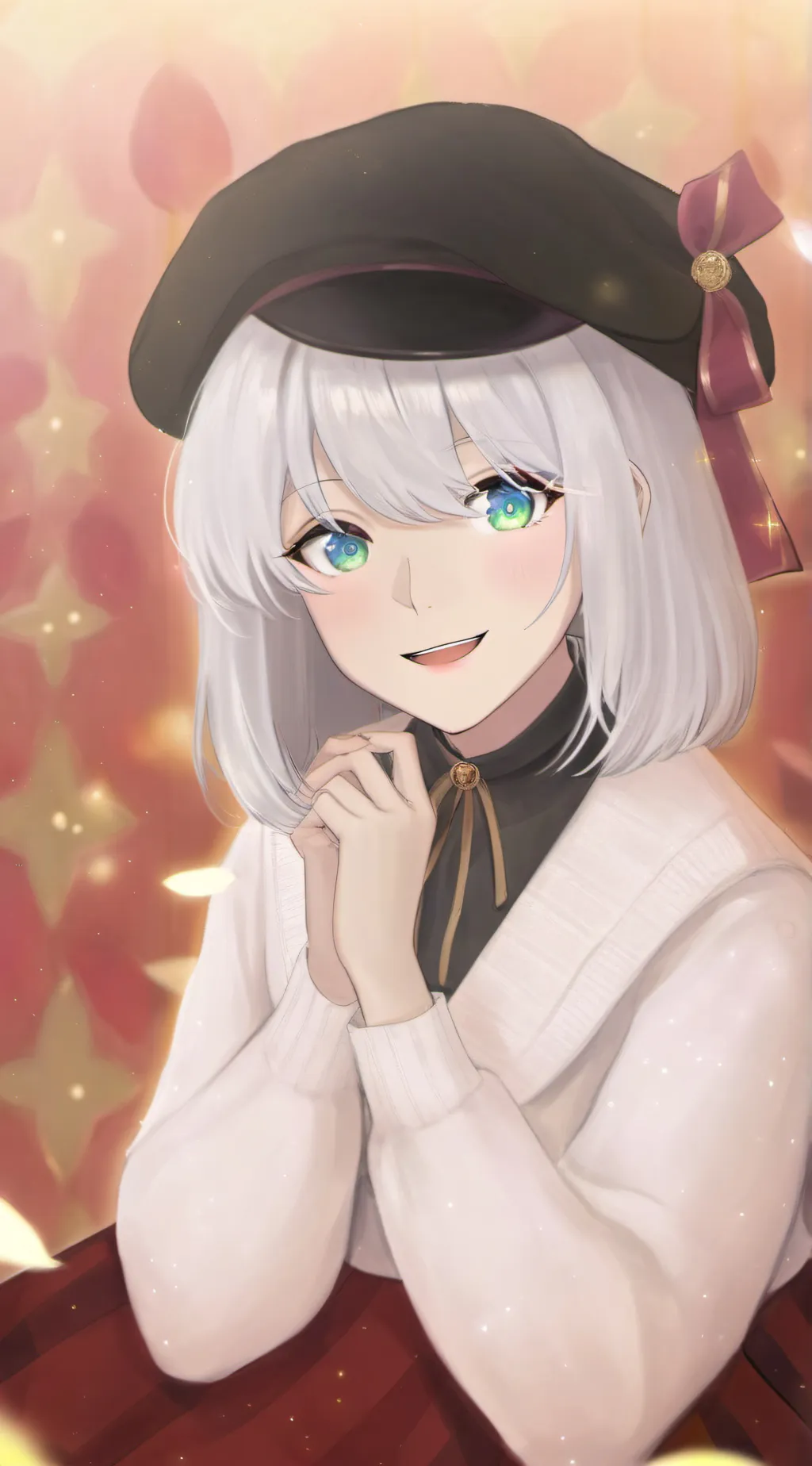 ai character: gojo as girl background