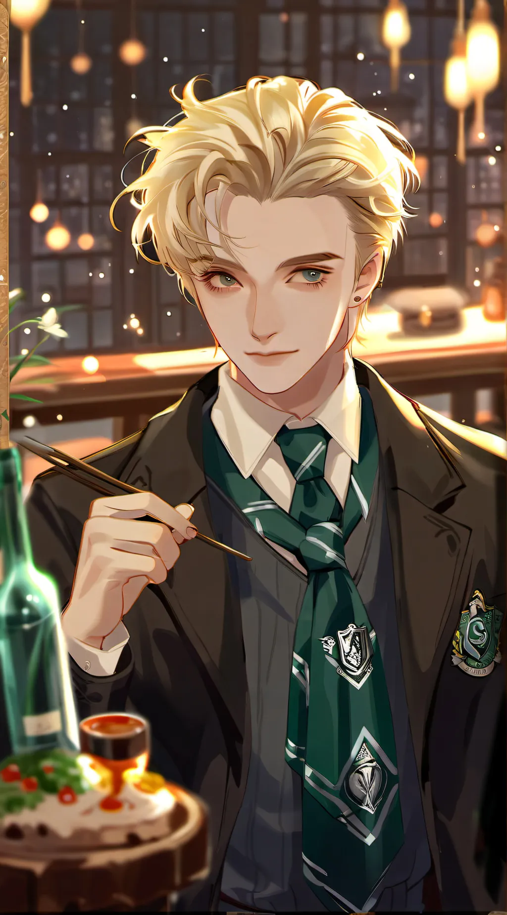 ai character: draco malfoys sis background