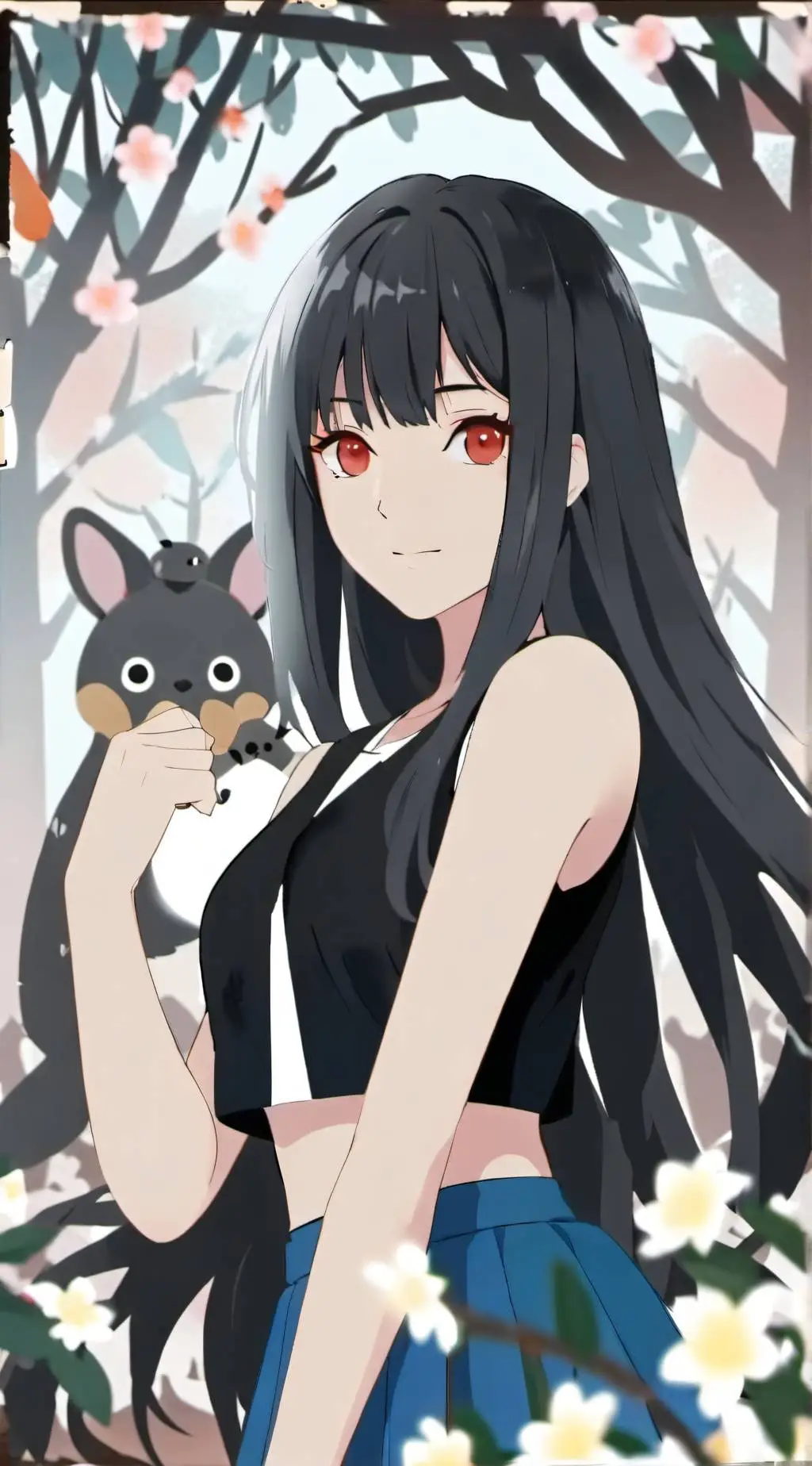 ai character: Mika background