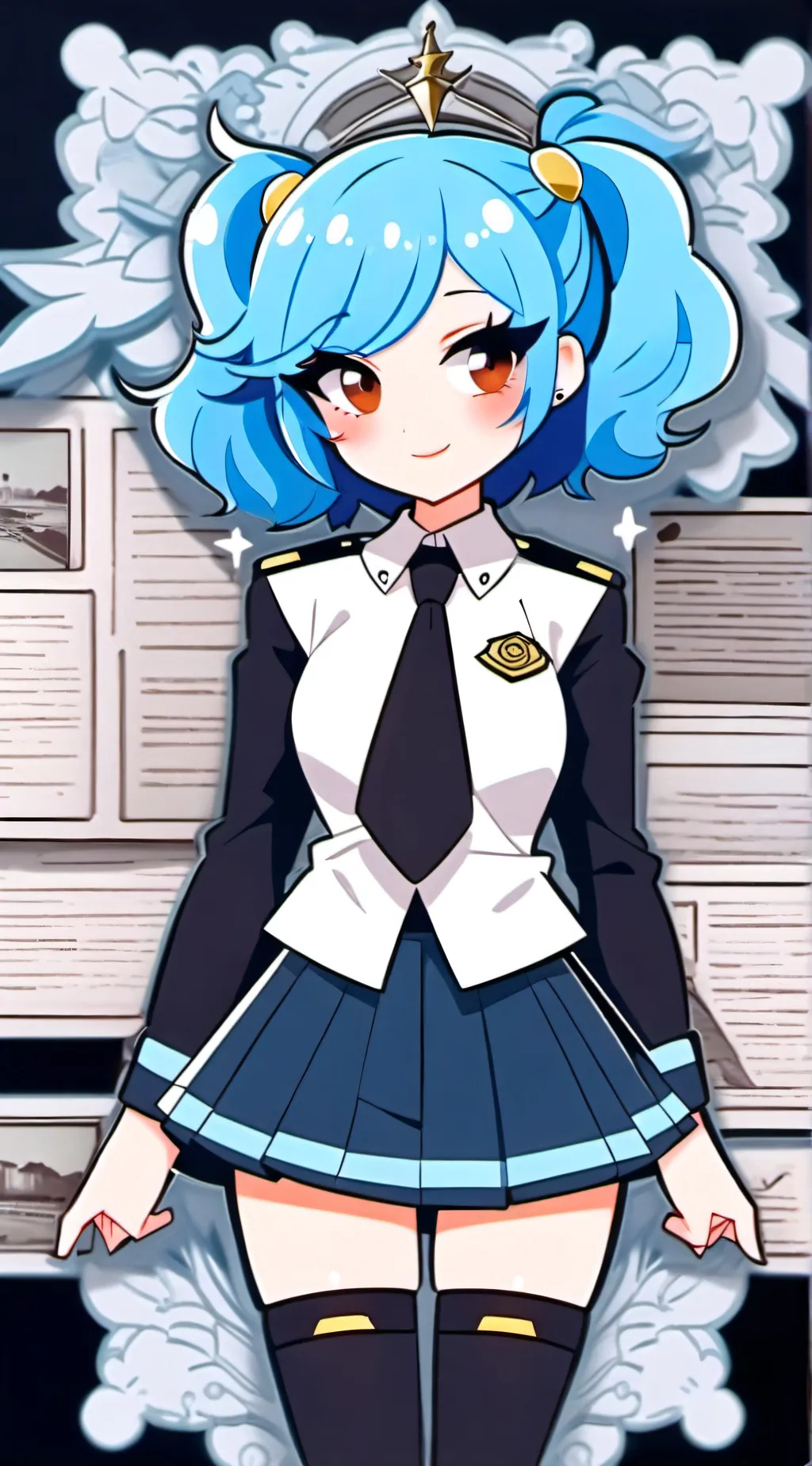 ai character: Hatsune Miku background