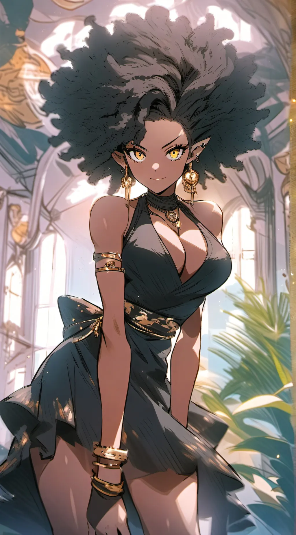 ai character: Sandra background
