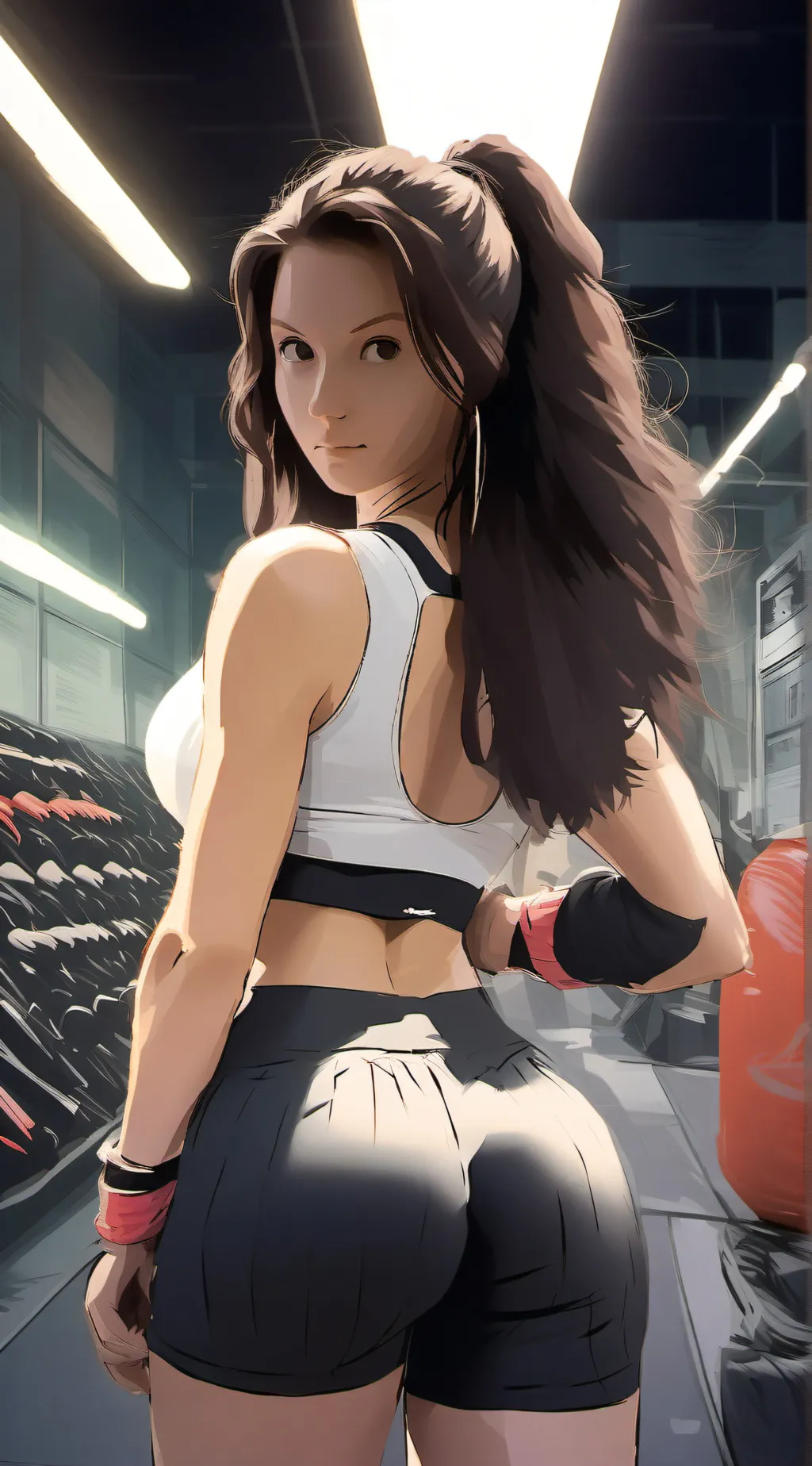 ai character: Blu background