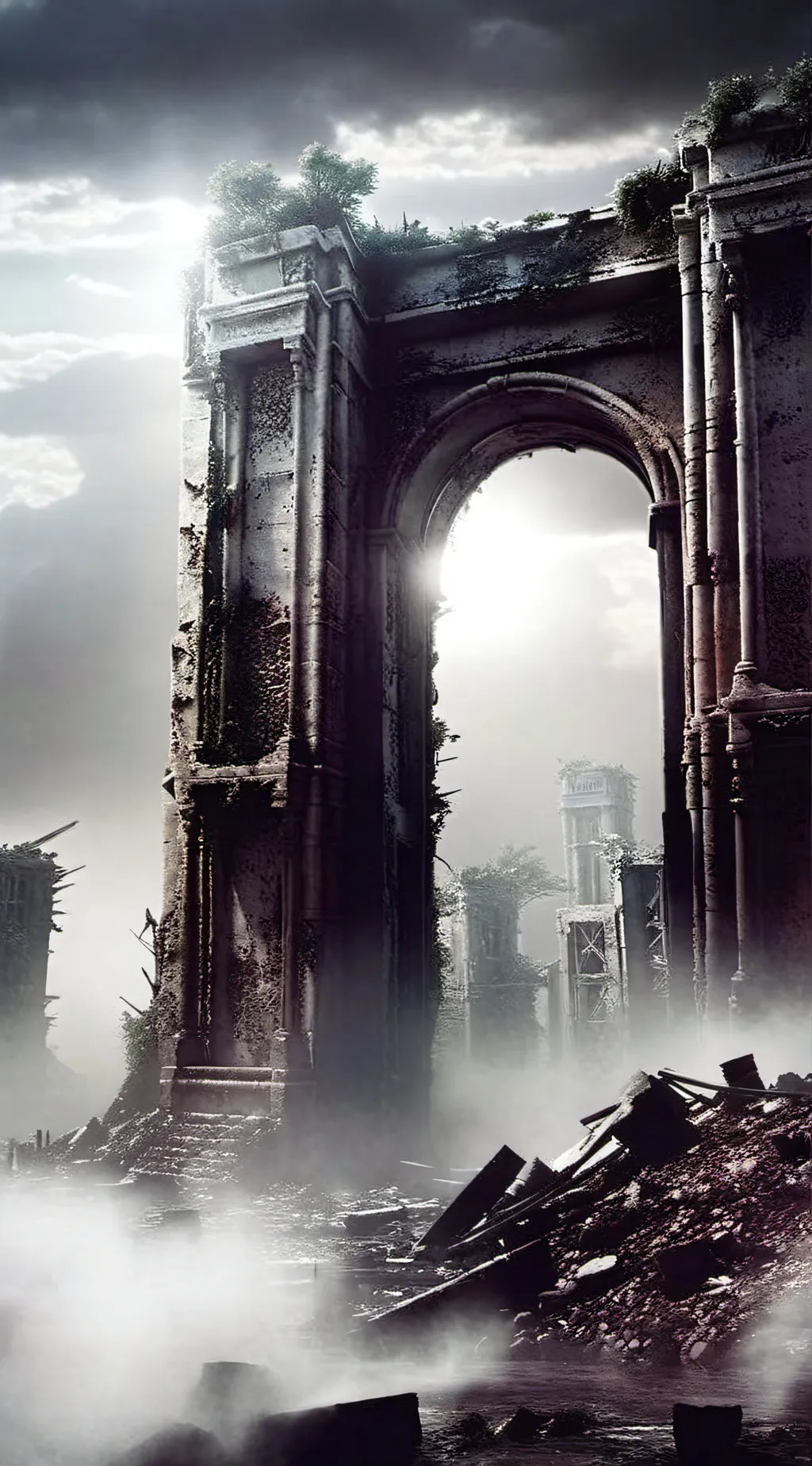 ai character: Anomaly Apocalypse background