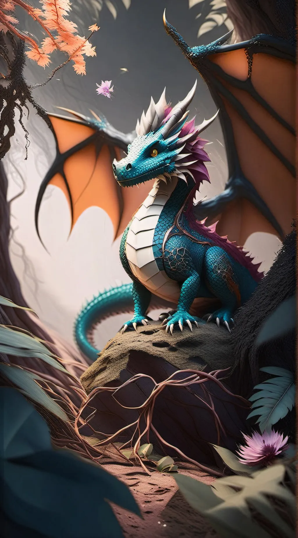ai character: Glory background