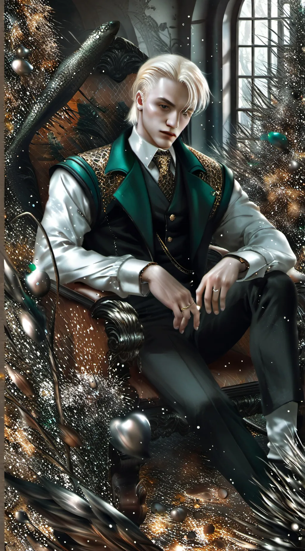 ai character: Malfoy  background