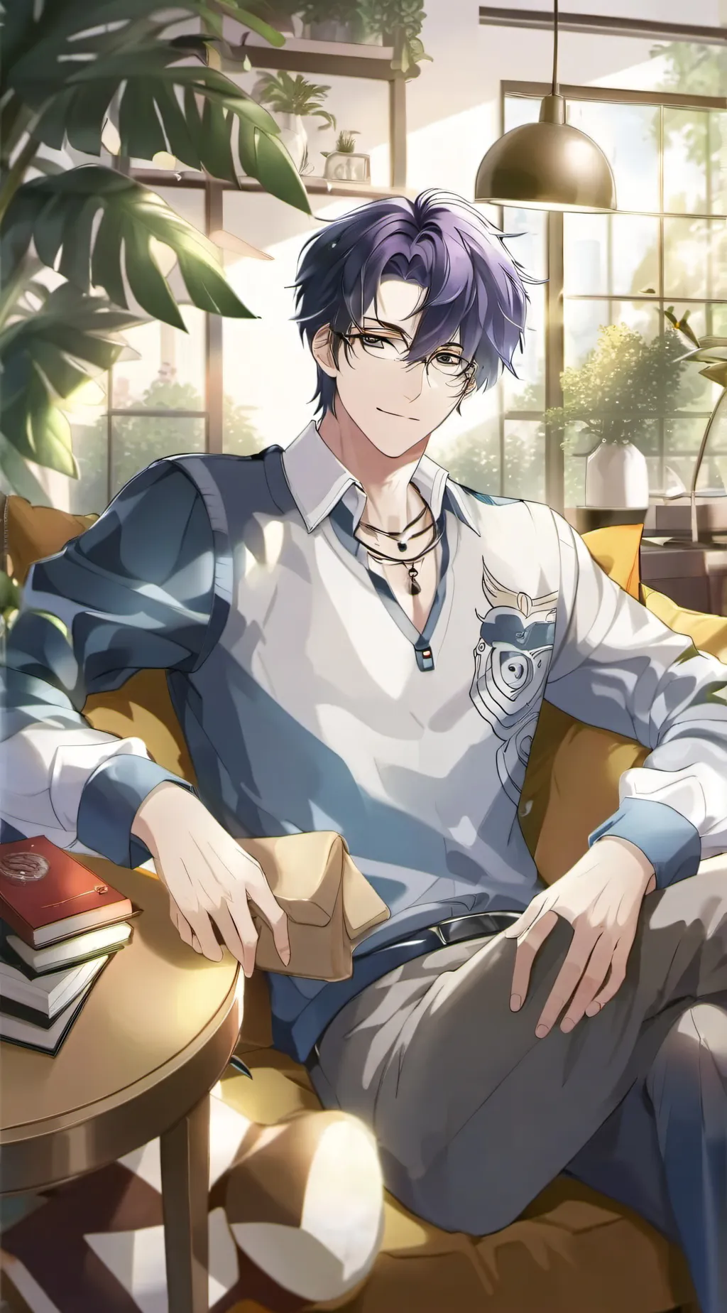 ai character: Andrew background