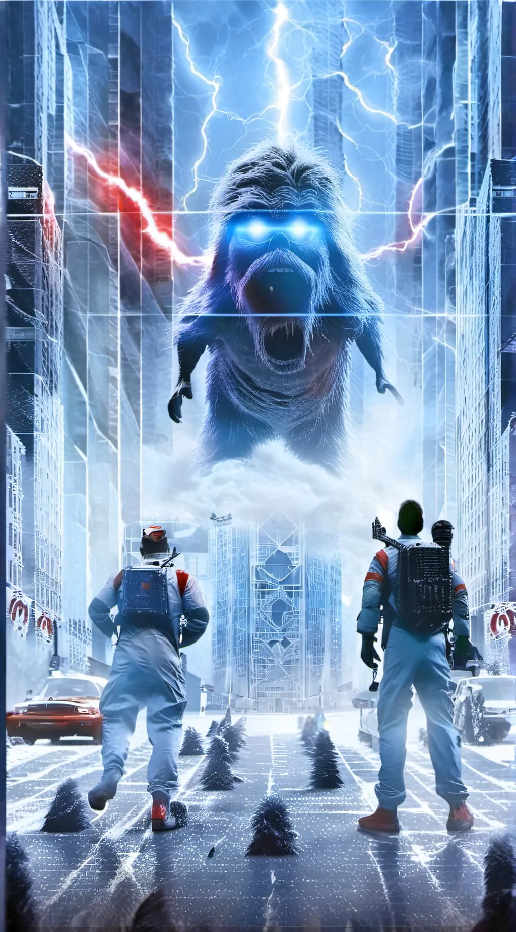 ai character: Ghostbusters  background