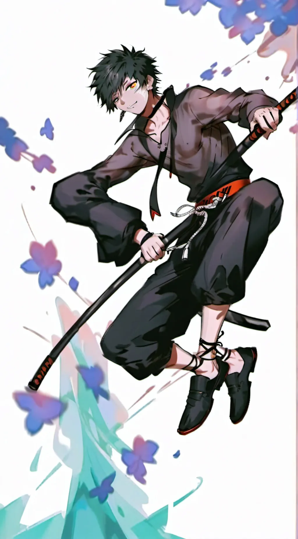 ai character: Dabi background