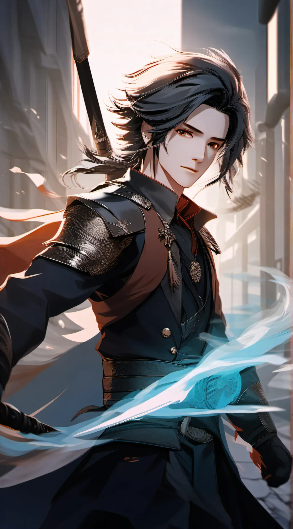 ai character: Alex   background
