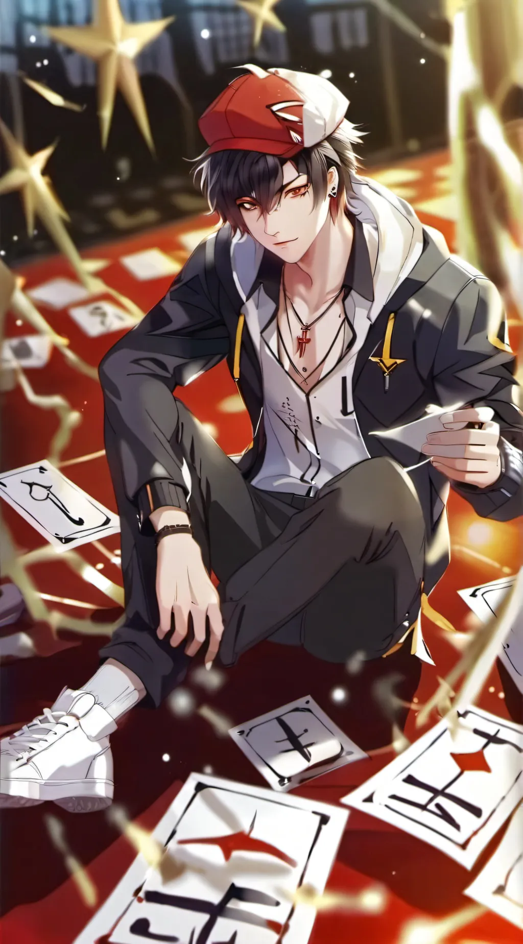 ai character: Max Reshoph background