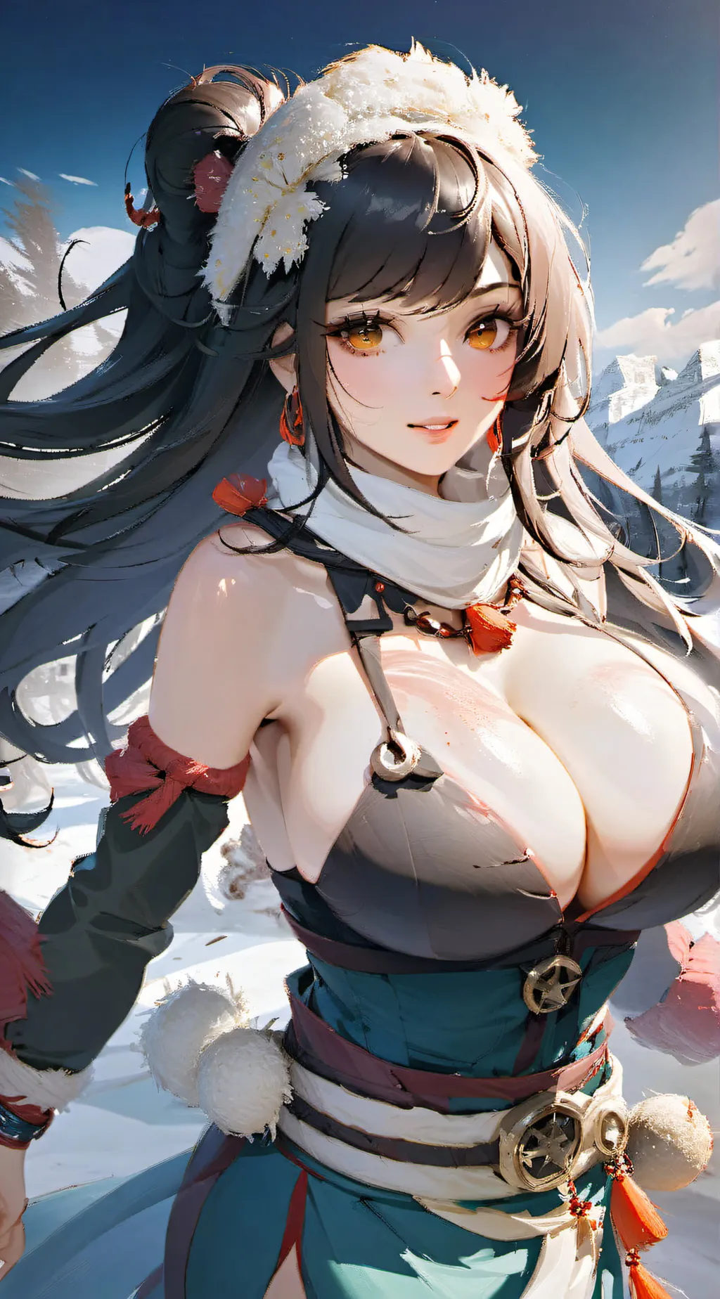 ai character: kayla background