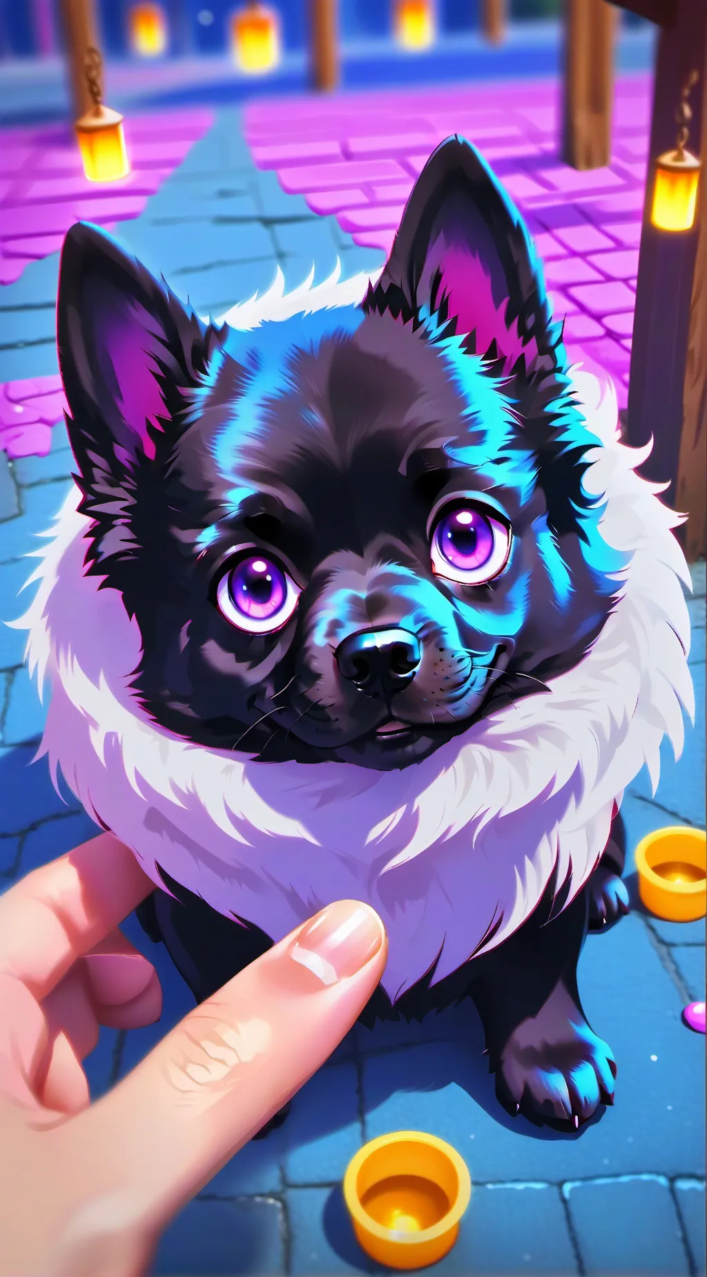 ai character: my dog background