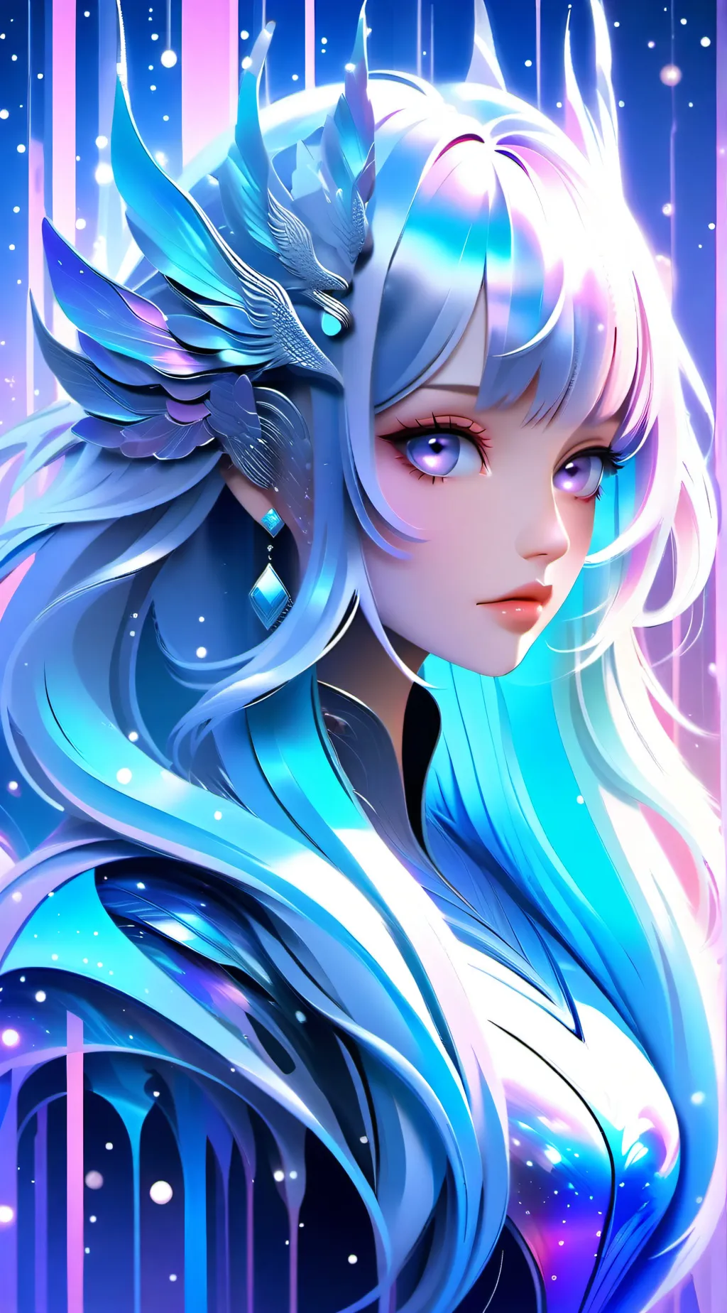 ai character: Danaya 😍 background