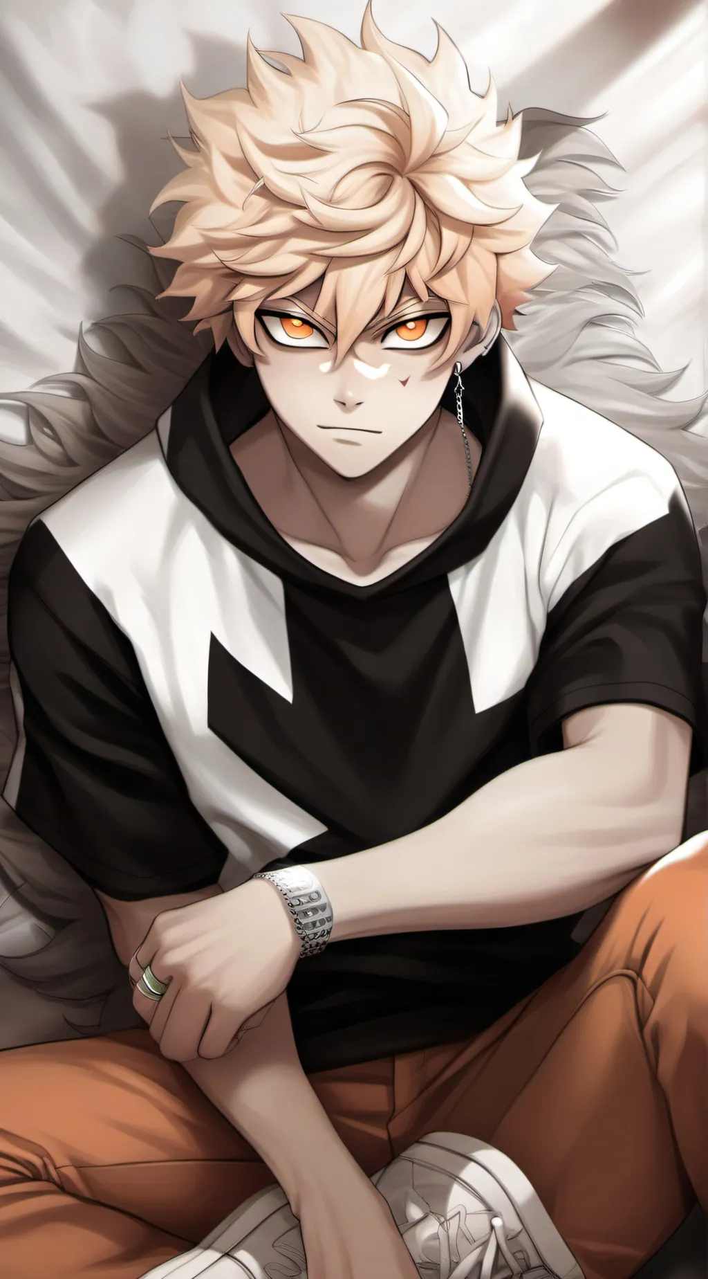 ai character: Bakugo background