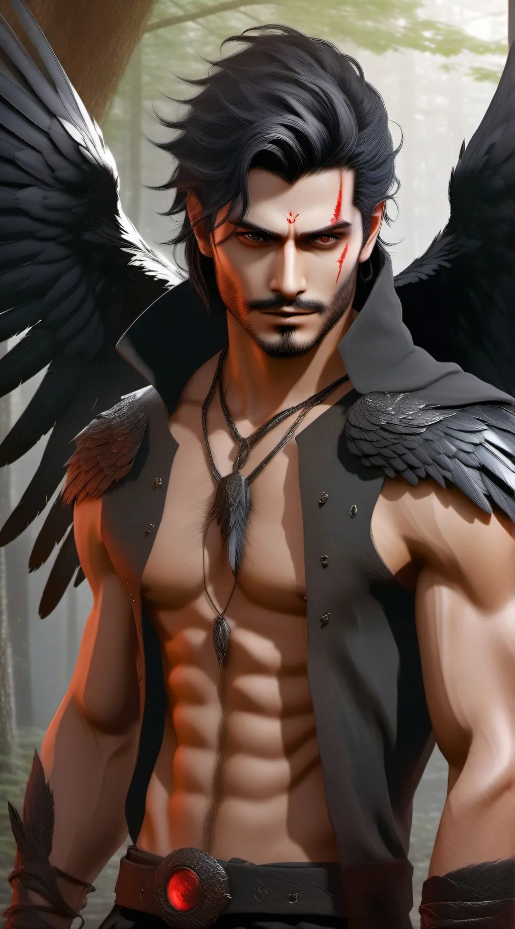 ai character: Ares background
