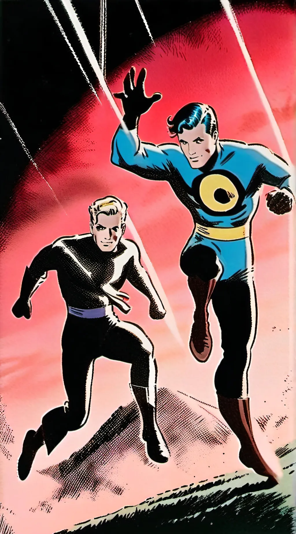 ai character: Super man background