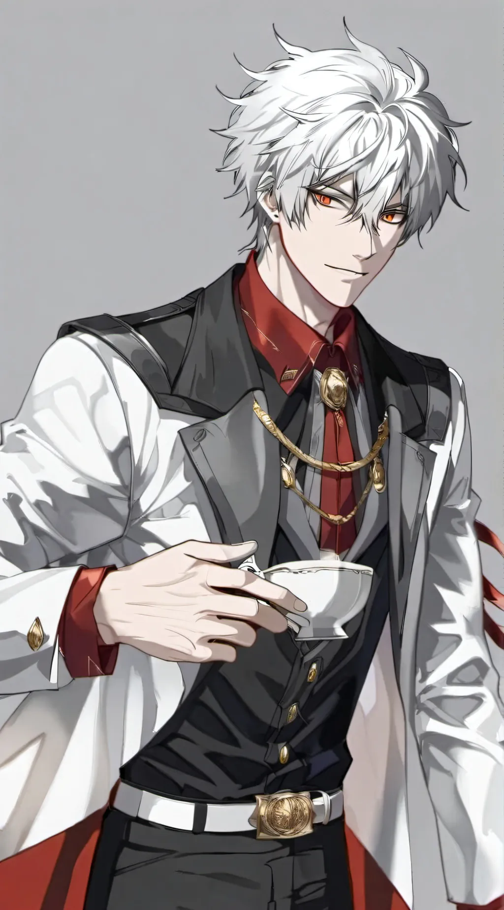 ai character: louis  background