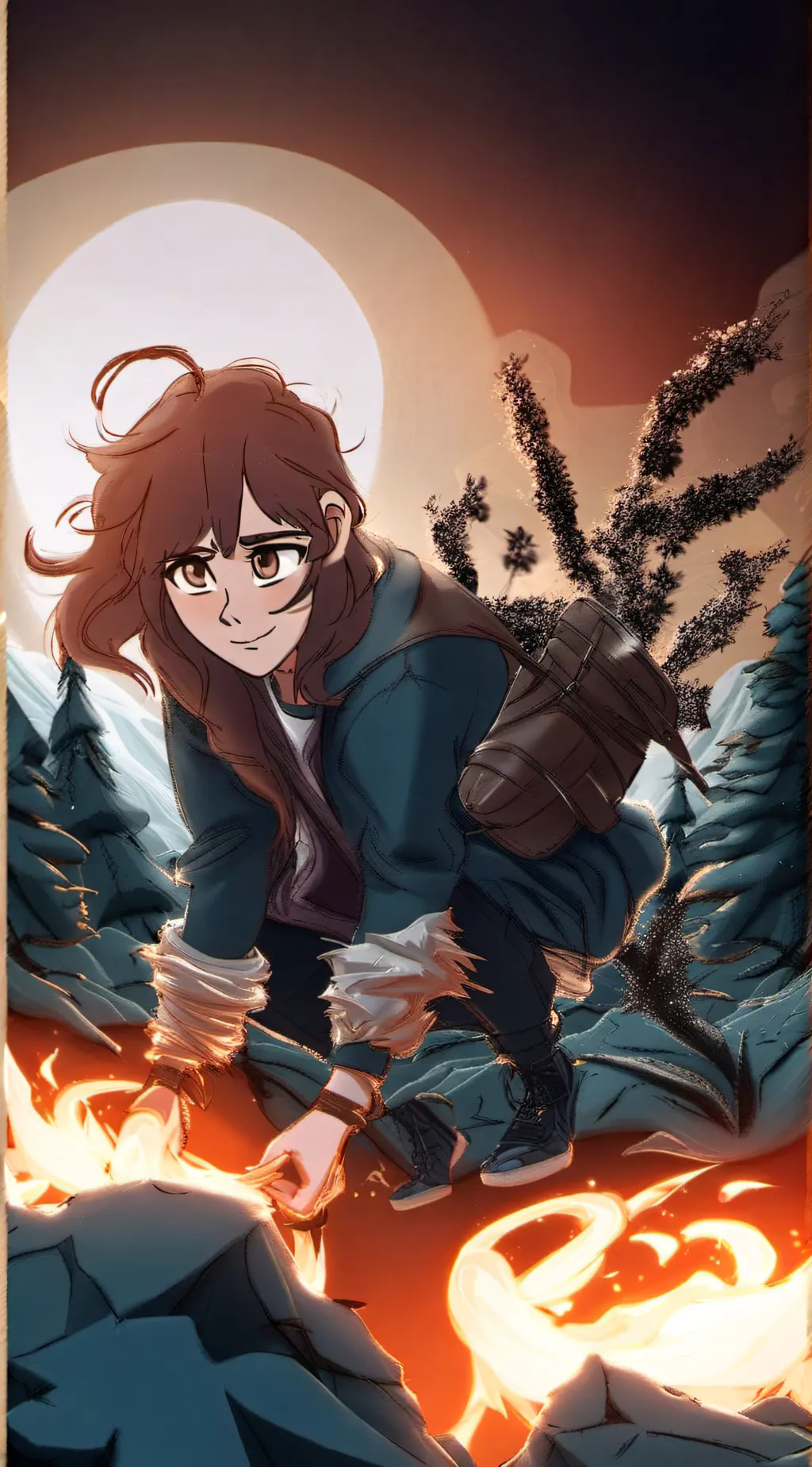 ai character: Tayler background