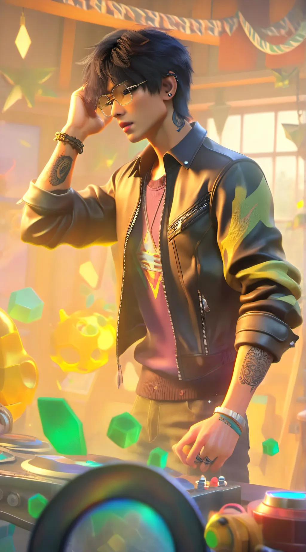 ai character: Cade Calloway background