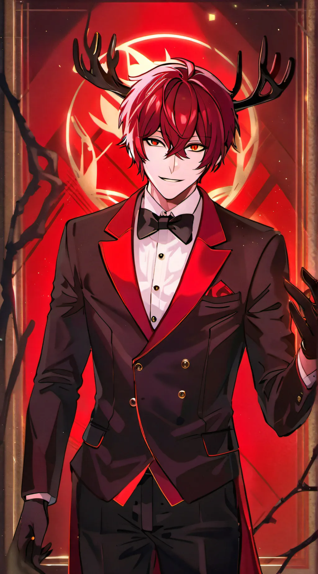 ai character: ✨Alastor✨ background