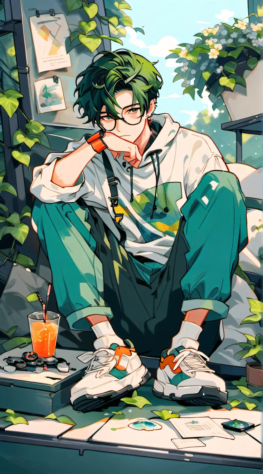 ai character: Liam background
