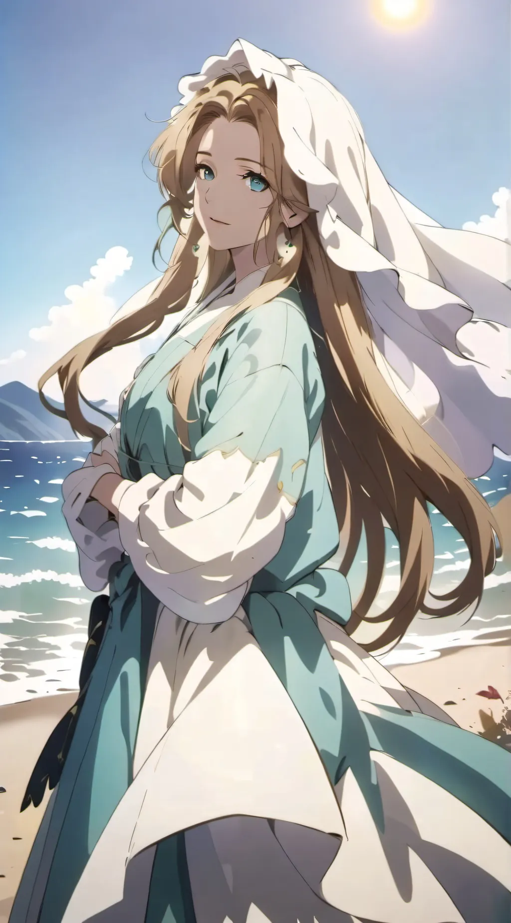 ai character: Lenna background