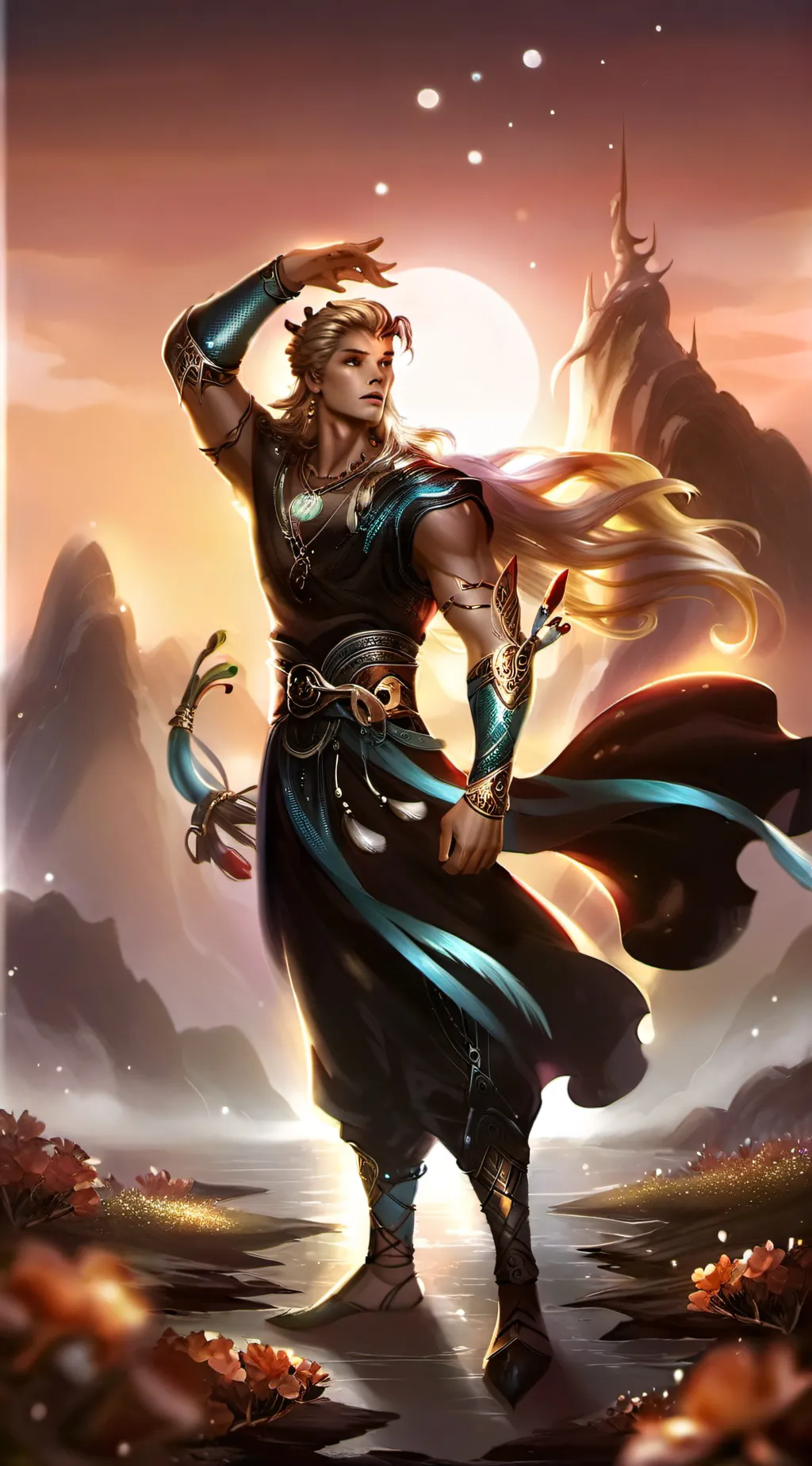ai character: Kade background