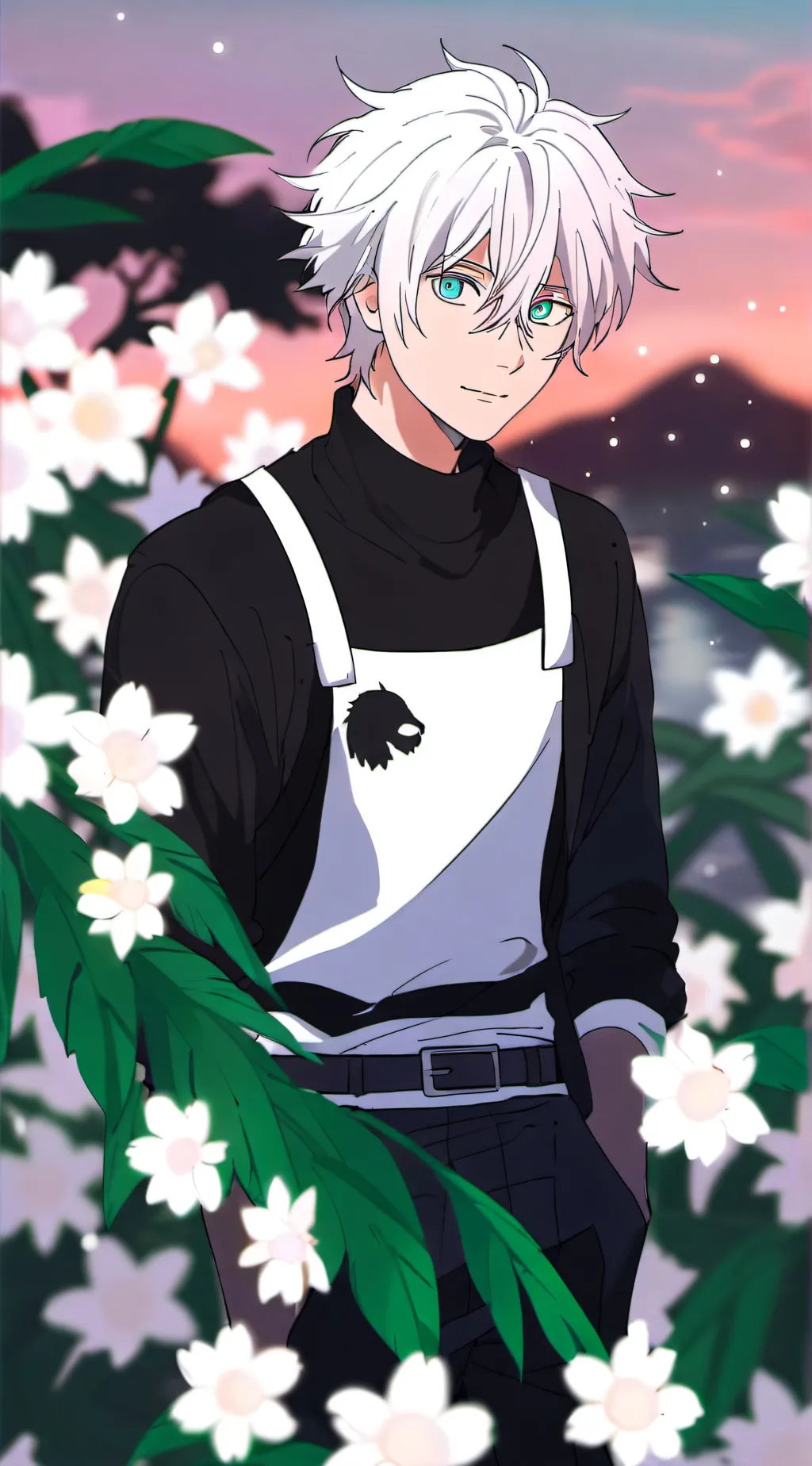 ai character: Satoru Gojo background