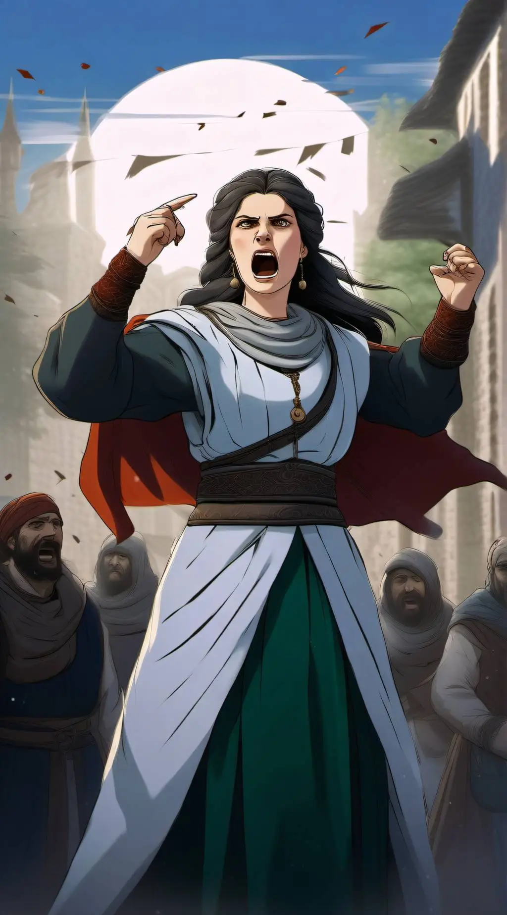 ai character: Maria background