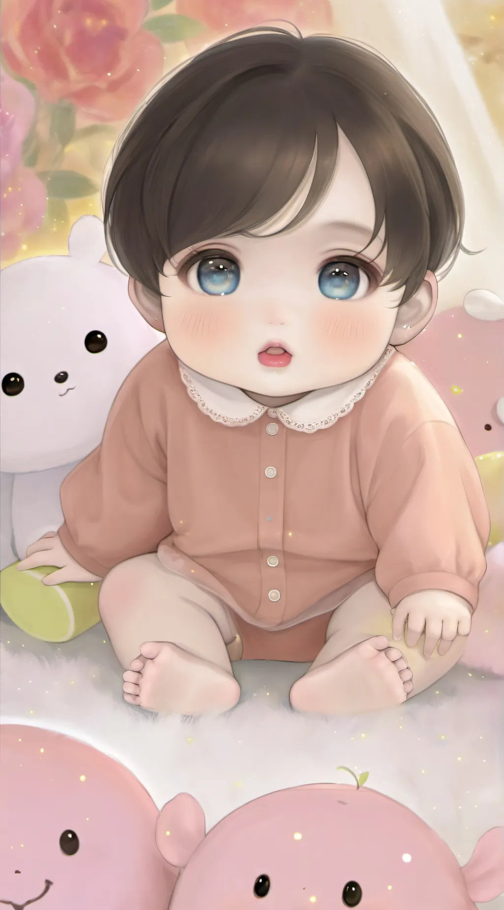 ai character: lily background