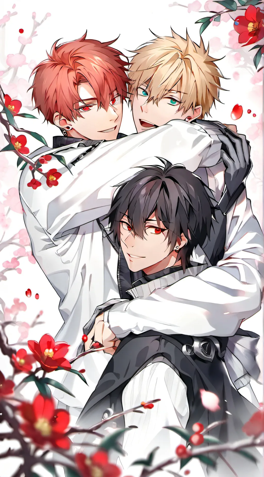 ai character: Katsuki/Kirishima background
