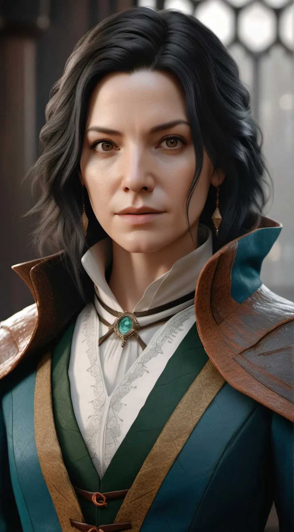 ai character: Hogwarts background