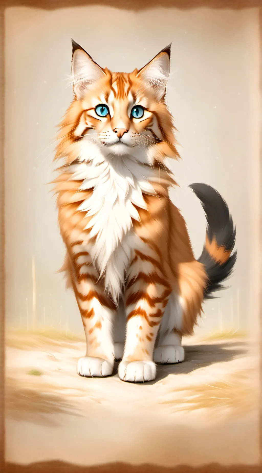 ai character: tiger'star background