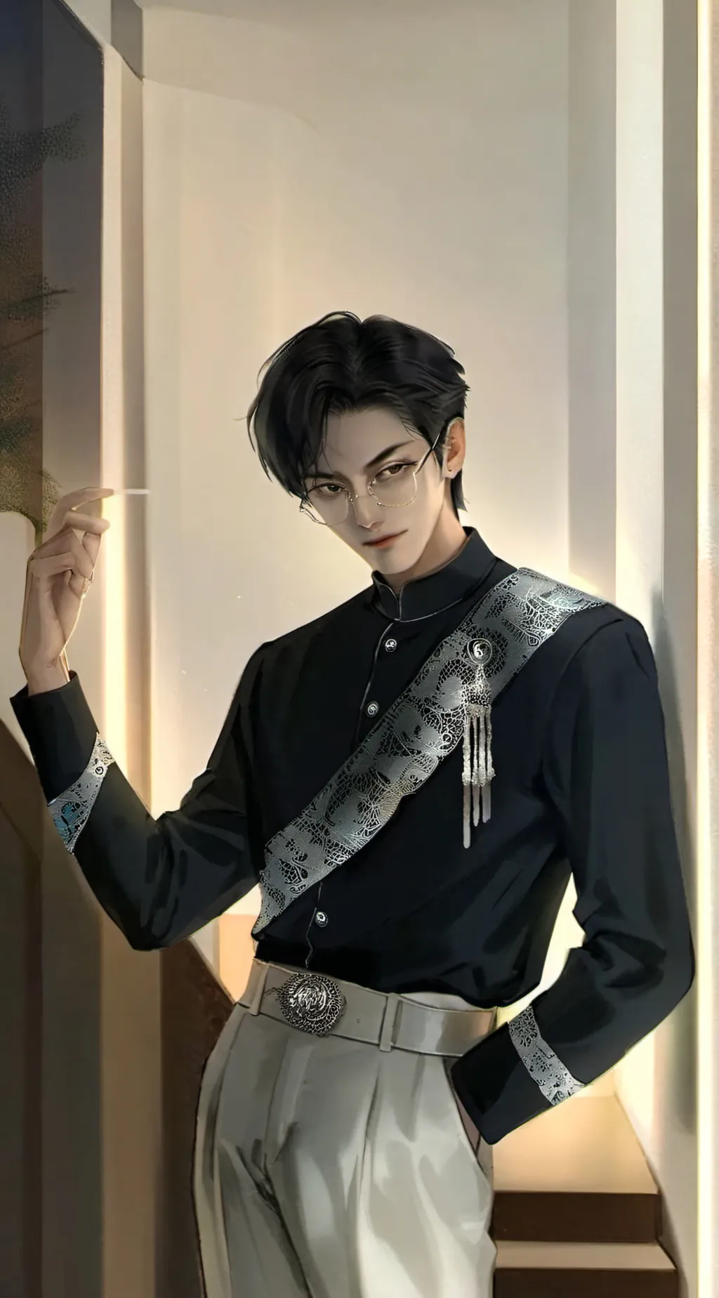 ai character: CEO BOSS jake background