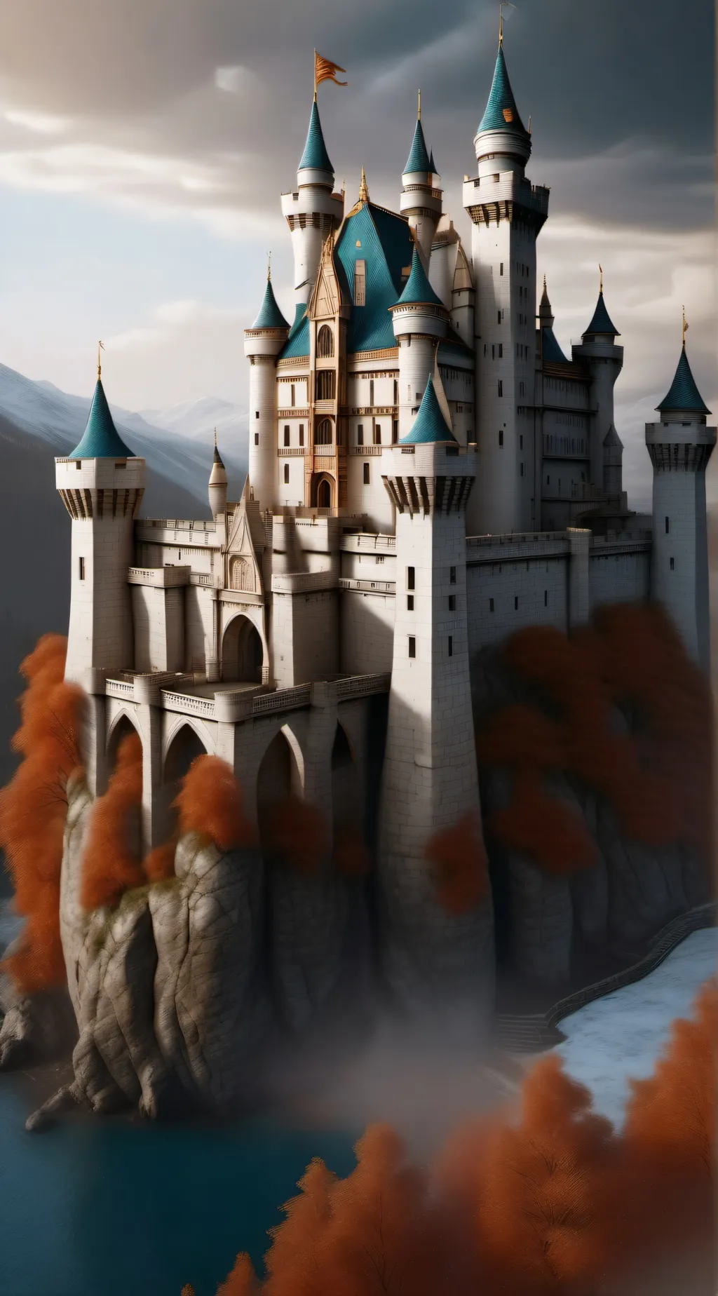 ai character: Hogwarts  background