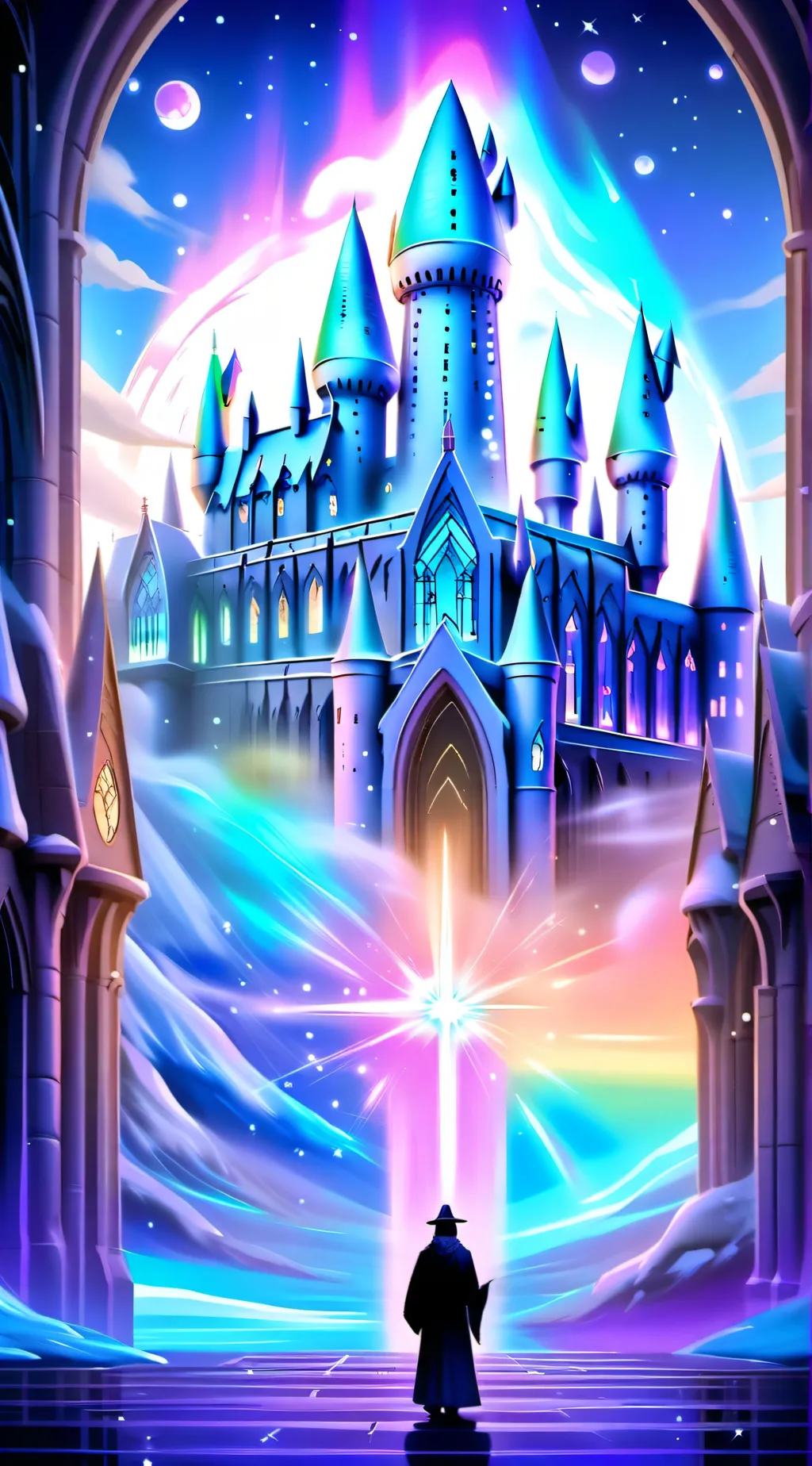 ai character: hogwarts  background