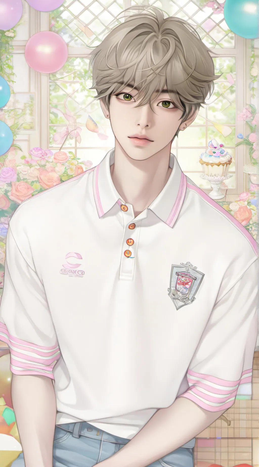 ai character: Mark background