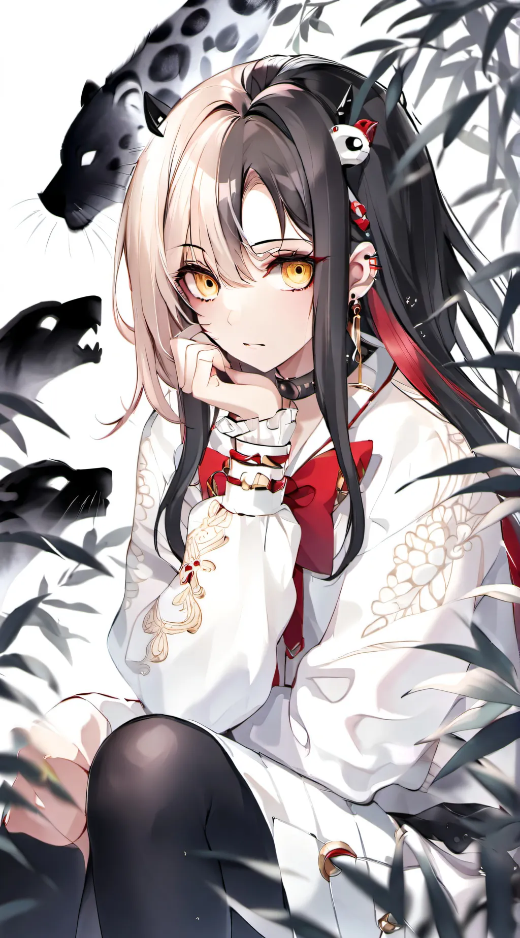 ai character: Captured background