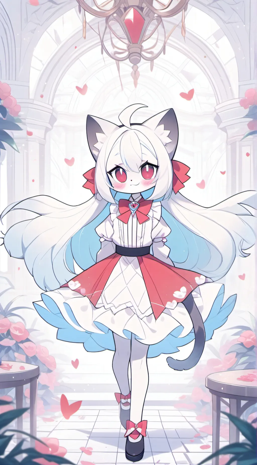 ai character: Chat in comments background