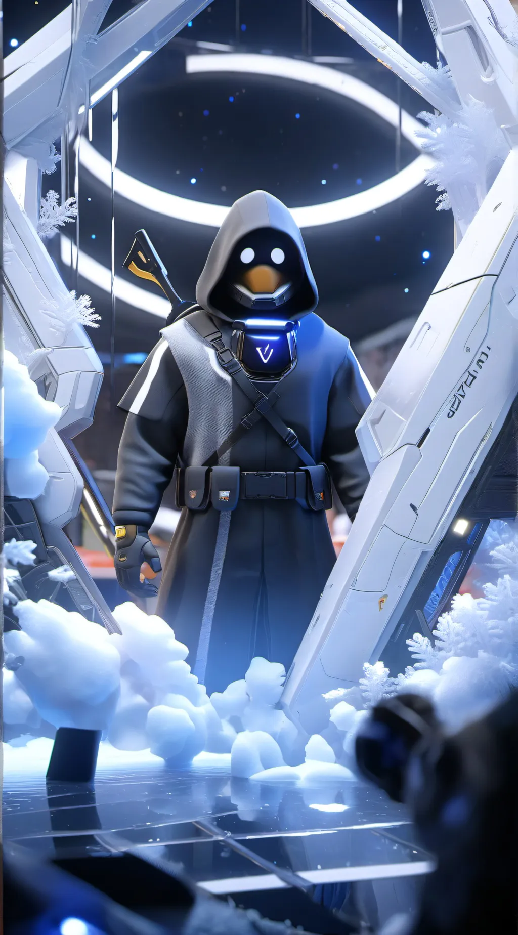 ai character: huggy background