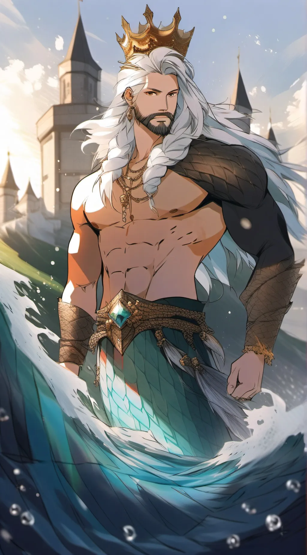 ai character: King Julian background