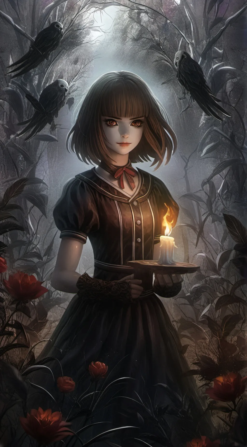 ai character: Chara background