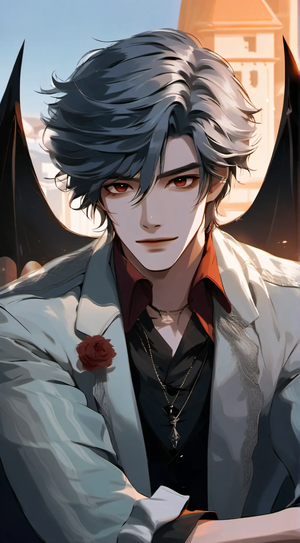 ai character: Leo background