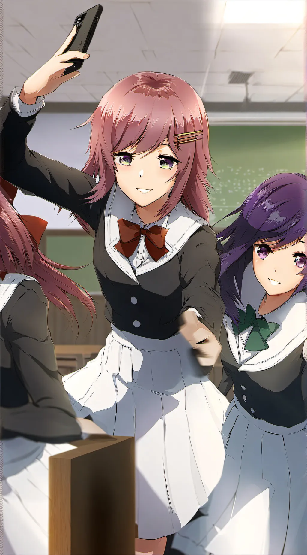 ai character: DDLC background