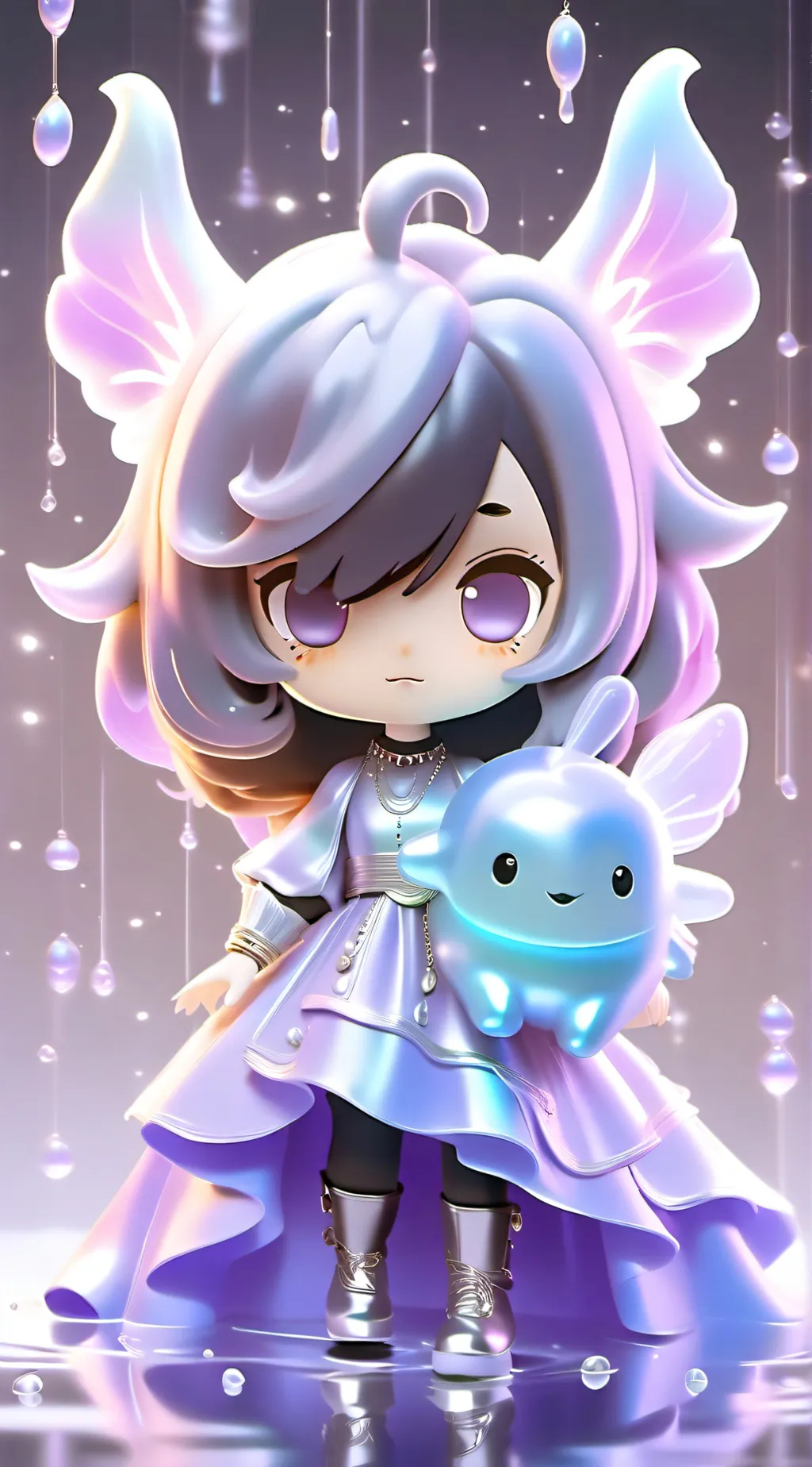 ai character: Nari background