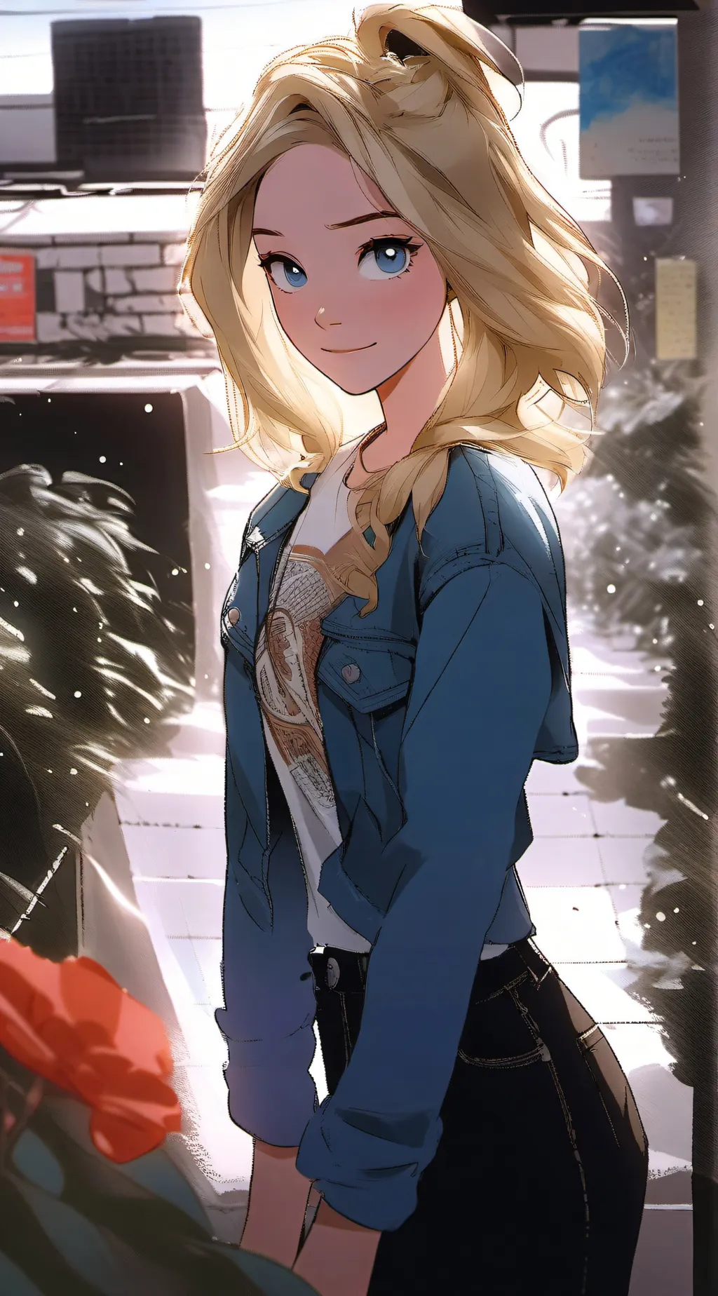 ai character: Riley background