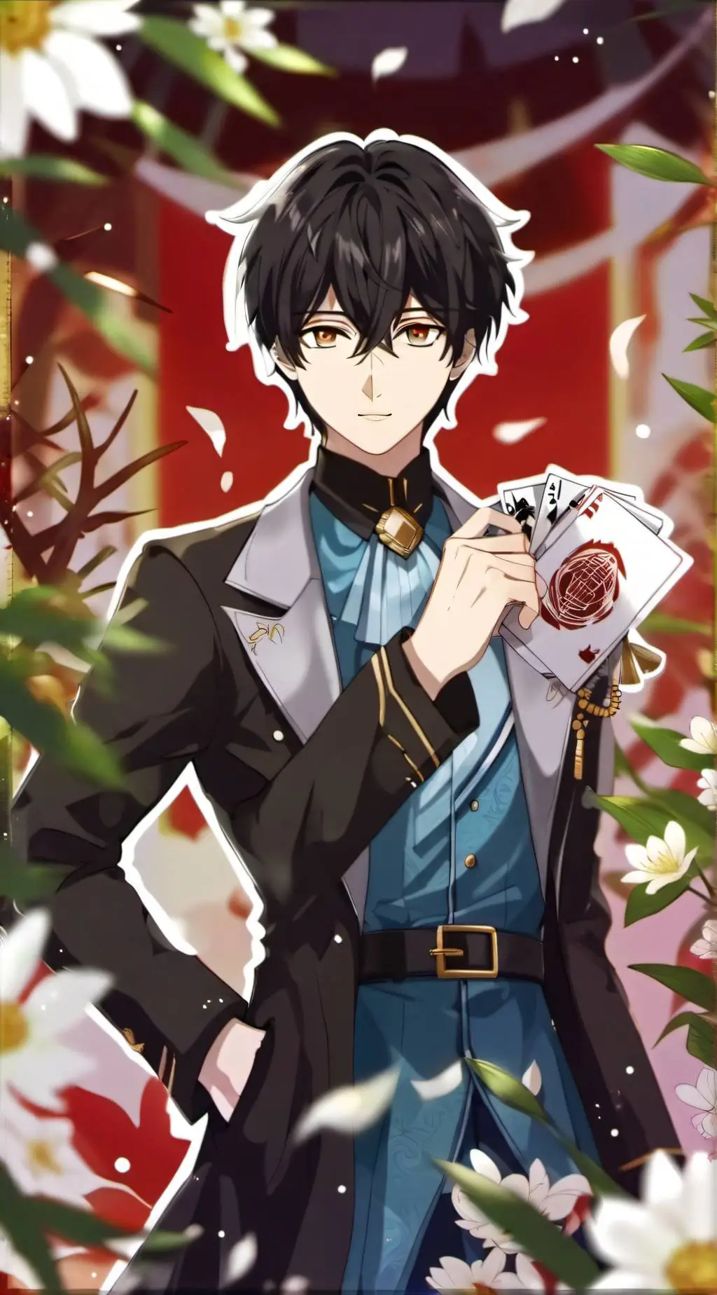 ai character: Ren Amamiya background