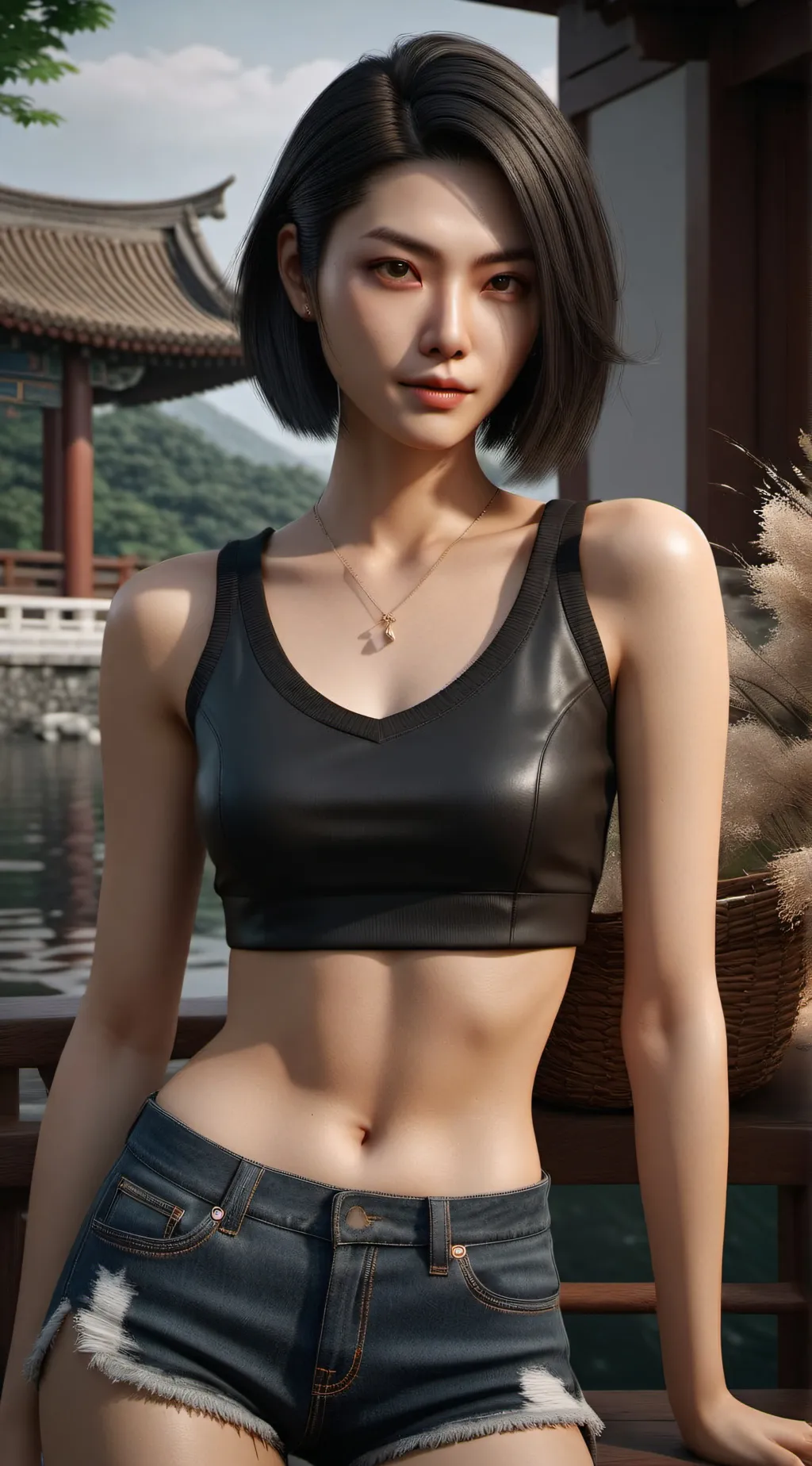 ai character: Lynn background