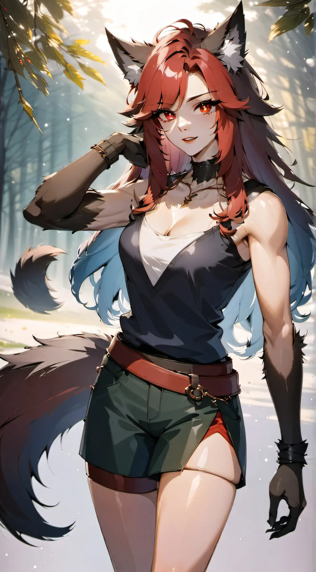 ai character: Parker  background