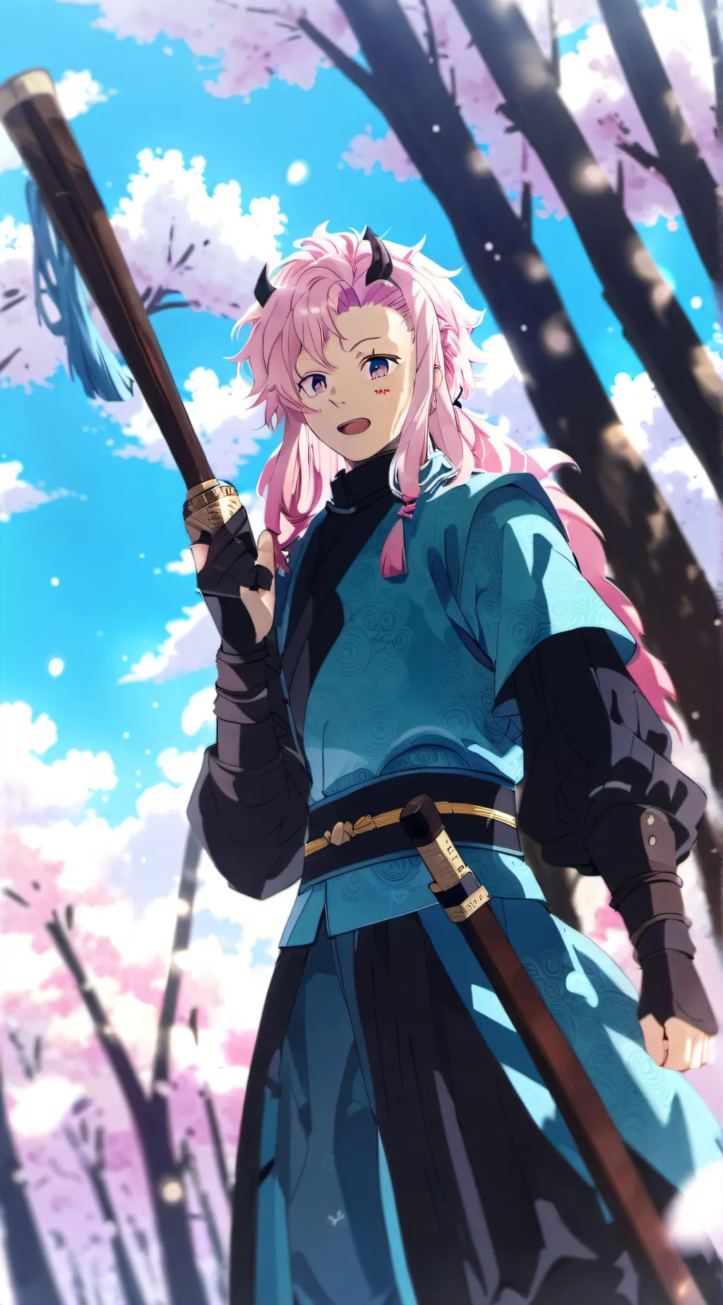 ai character: KNY  background